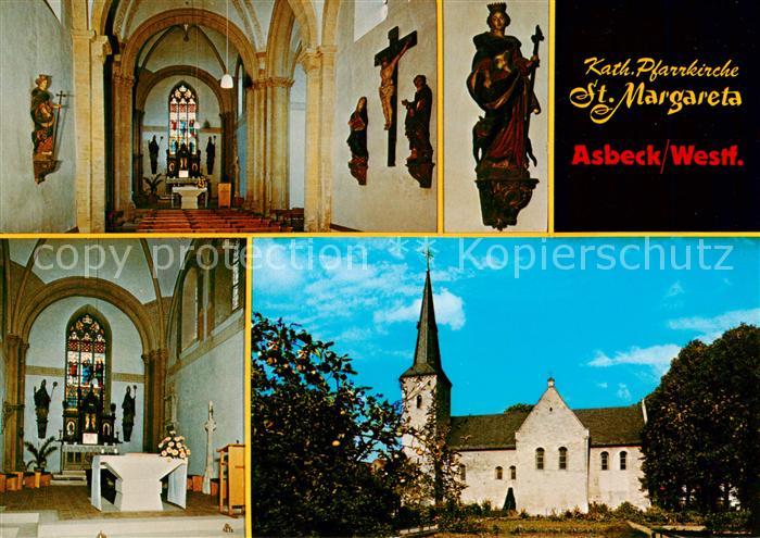 Asbeck Ahaus Kath Pfarrkirche St Margareta Inneres