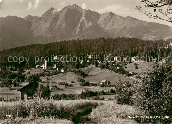 Flims Waldhaus mit Piz Riein