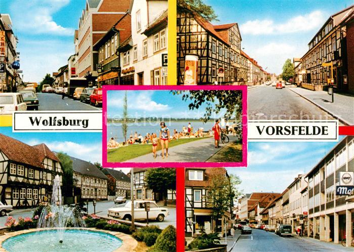 Vorsfelde Strassenpartien Springbrunnen