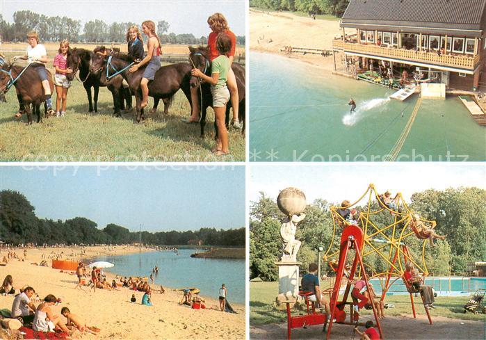 Haren Ems Ferienzentrum Schloss Dankern Ponyreiten Wasserski Strand Kinderspielp