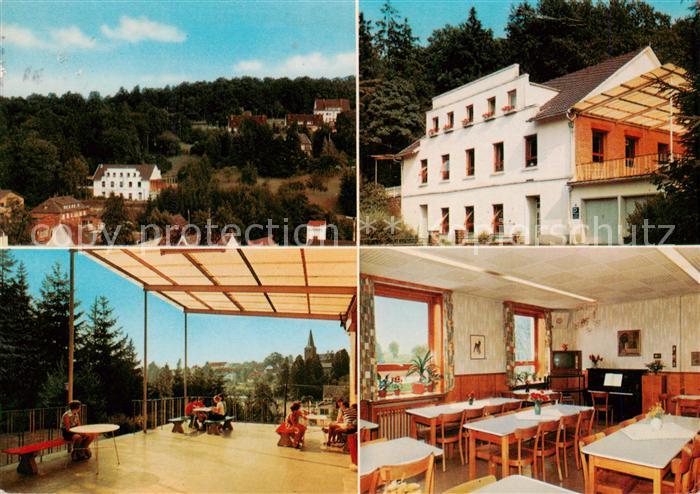 Ruppichteroth Panorama Schullandheim Meiderich Terrasse Gastraum