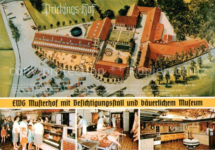 Sythen Haltern Fliegeraufnahme Prickings Hof mit Besichtigungsstall und baeuerli