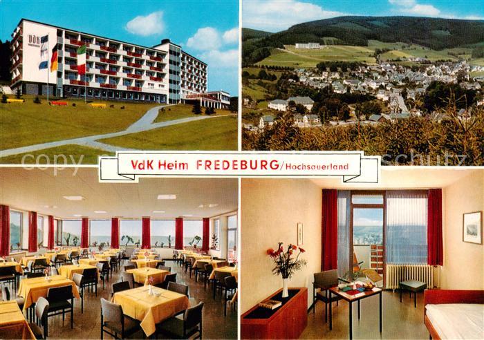 Fredeburg Schmallenberg VdK Heim Panorama Speisesaal Zimmer