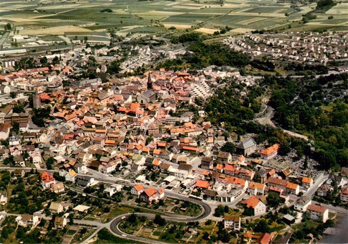 Gruenberg  Hessen Fliegeraufnahme