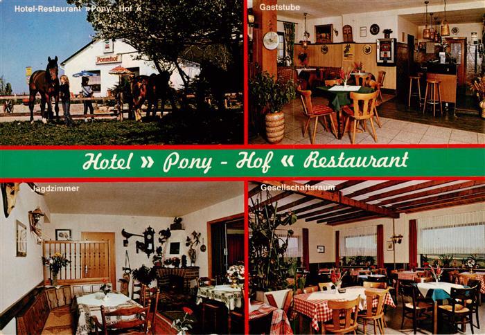 Krekel Hotel Pony-Hof Restaurant Pferde