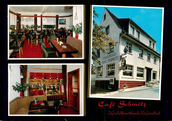 Waldbreitbach Wied Cafe Schmitz Gastraum