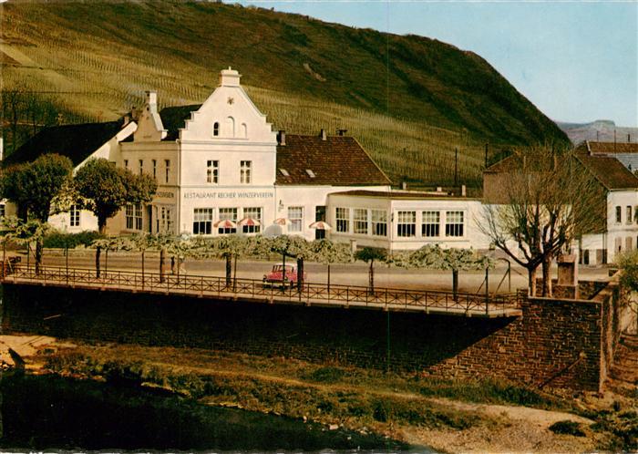 Rech Ahr Wein- und Speiserestaurant Winzer-Verein Weinberge