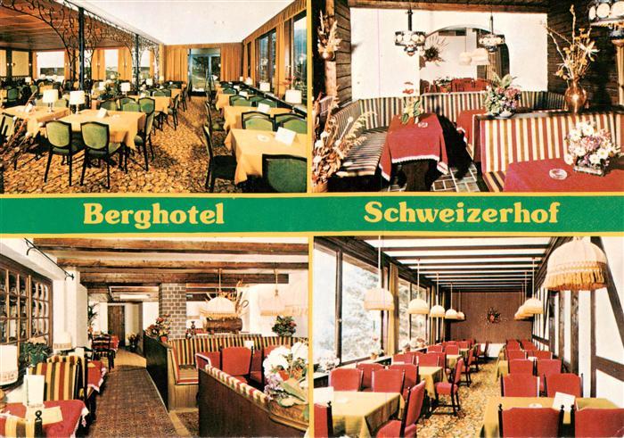 Heiligenkirchen Berghotel Schweizerhof Restaurant