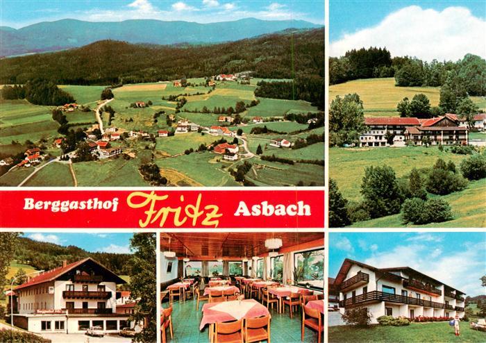 Drachselsried Berggasthof Asbach Restaurant Panorama Luftaufnahme