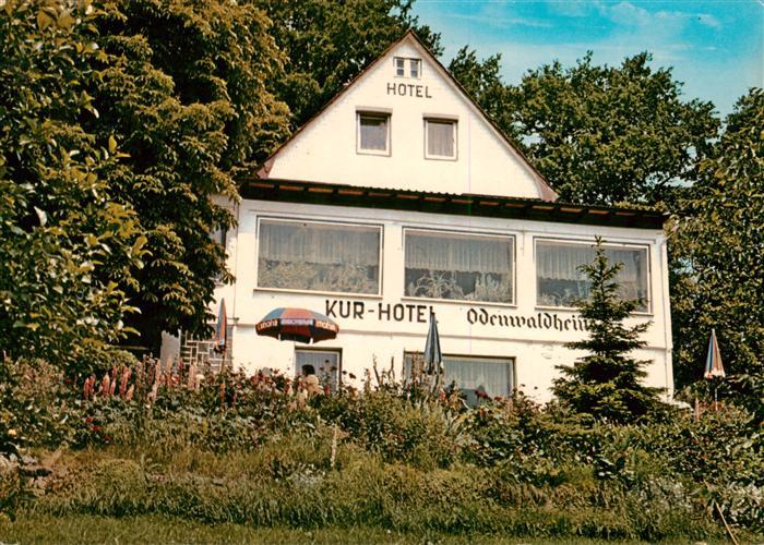 Vielbrunn Kurhotel Odenwaldheim Gaestehaus Margarethe Verlagsstempel