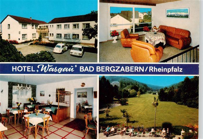 Bad Bergzabern Hotel Wasgau Restaurant Fremdenzimmer Landschaftspanorama