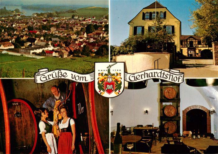 Nierstein Rhein Panorama Gerhardtshof Niersteiner Schlosskellereien Holzfass Pro