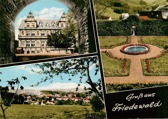 Friedewald Westerwald Schloss Park Panorama