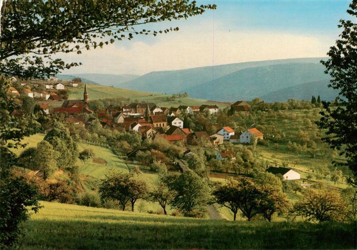 Rothenberg Odenwald Panorama Erholungsort Landschaft Naturpark Odenwald