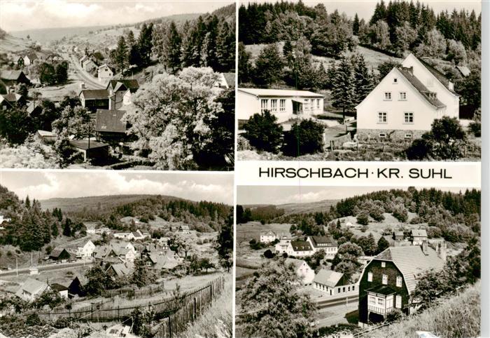 Hirschbach  Suhl Panorama Teilansichten