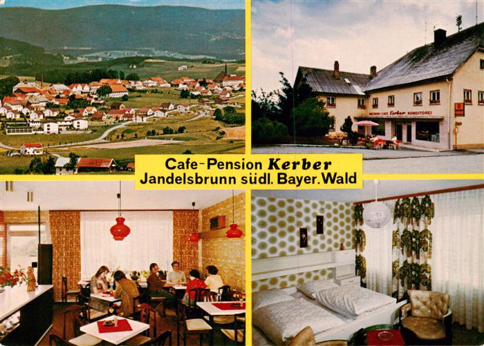 Jandelsbrunn Panorama Cafe Pension Kerber Gaststube Zimmer