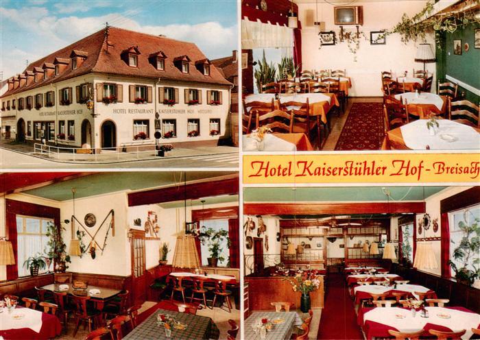 Breisach Rhein Hotel Kaiserstuehler Hof Gastraeume