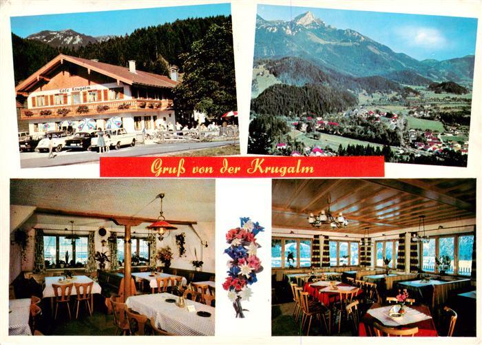 Hammer Fischbachau Cafe Krugalm Gastraeume Panorama