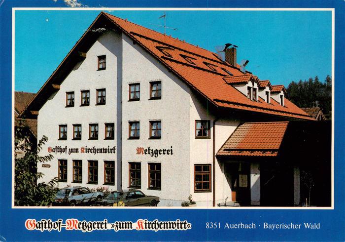 Auerbach Deggendorf Gasthof zum Kirchenwirt Metzgerei