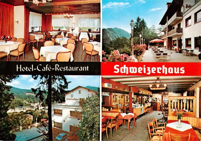 Bad Ems Hotel Cafe Restaurant Schweizerhaus Terrasse Gastraum