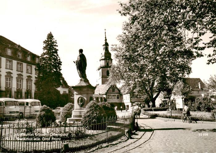 Erbach Odenwald Denkmal von Graf Franz