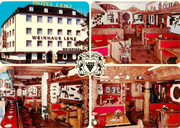 Koeln  Rhein Hotel Lenz Weinhaus Lenz Gastraeume