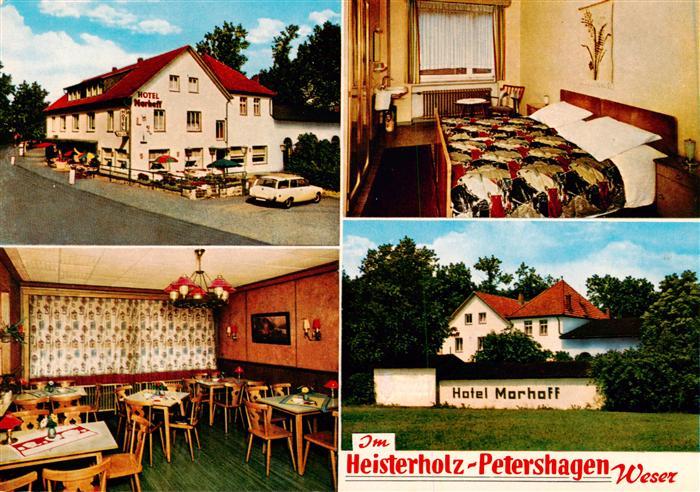 Petershagen Weser Hotel Morhoff Gaststube Zimmer