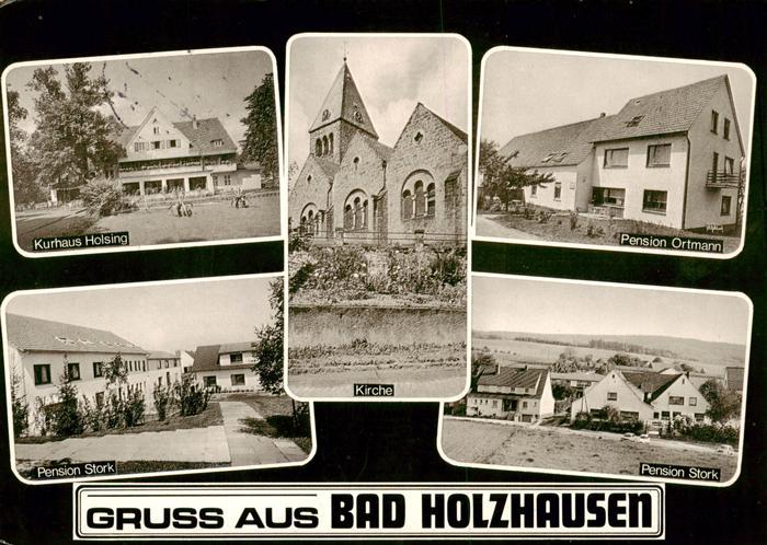 Bad Holzhausen Luebbecke Preussisch Oldendorf NRW Kurhaus Holsing Pension Stork