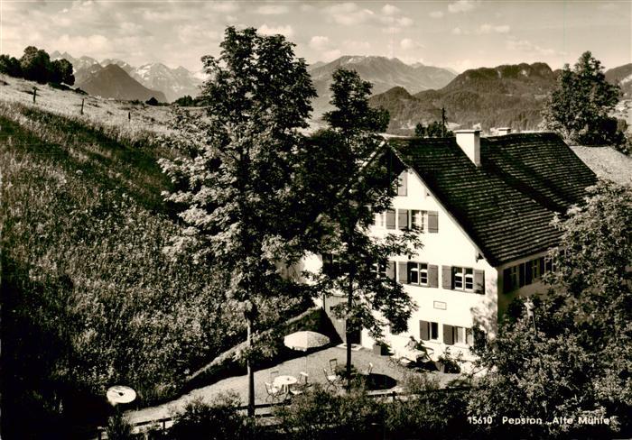 Hinang Cafe Pension Alte Muehle Allgaeuer Alpen