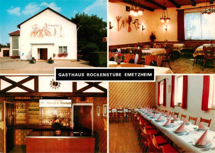 Emetzheim Gasthaus zur Rockenstube Restaurant