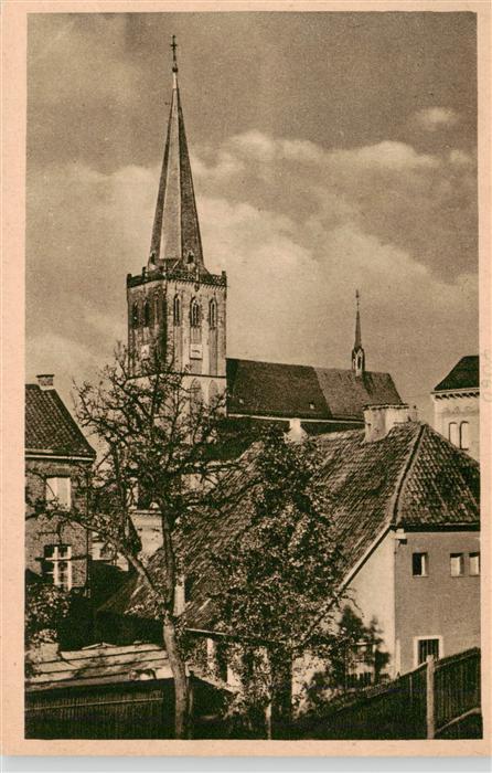 Viersen Stadtbild mit Kirche