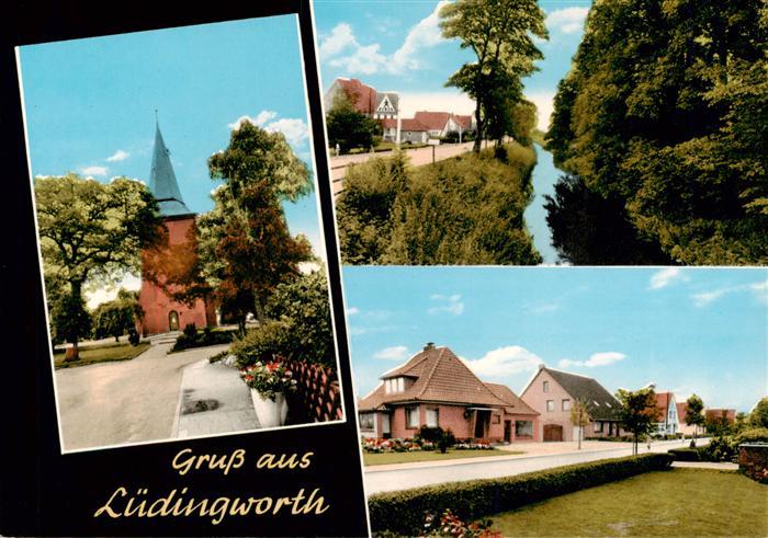 Luedingworth Kirche Strassenpartien