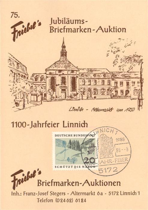 Linnich Altermarkt um 1950