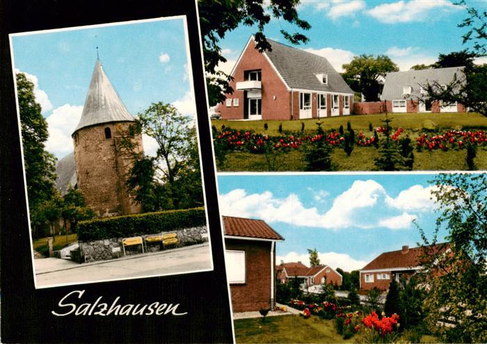 Salzhausen  Lueneburger Heide Turm Park Siedlung