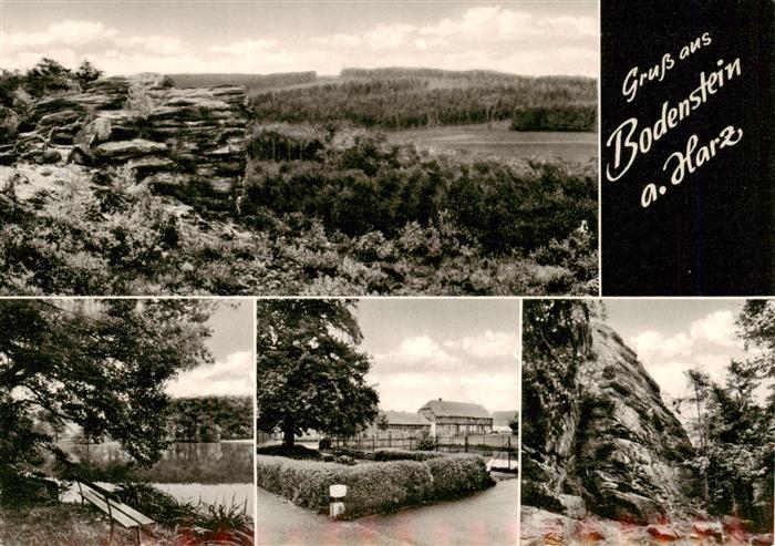 Bodenstein Seesen Panorama Seepartie Felsformation