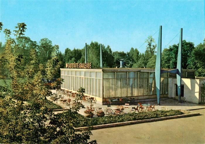 Halle Saale Peissnitzinsel Konsum Gaststaette Saleaue
