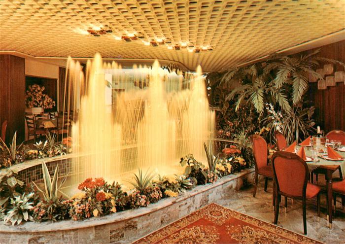 Stukenbrock Hotel Restaurant Der Kuehle Grund mit Wasserorgel