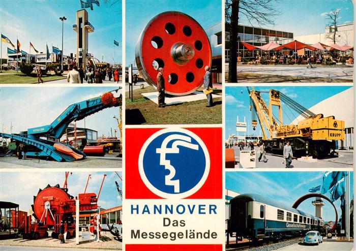 HANNOVER  CITY Messegelaende Teilansichten