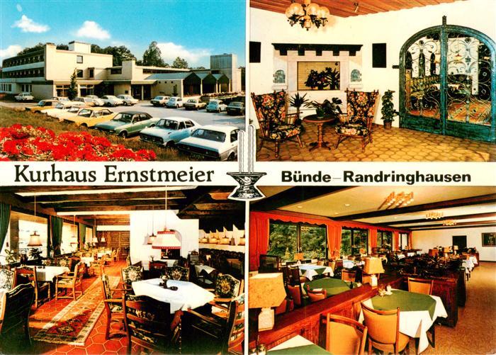 Randringhausen Bad Buende Kurhaus Ernstmeier Gastraeume Vestibuel