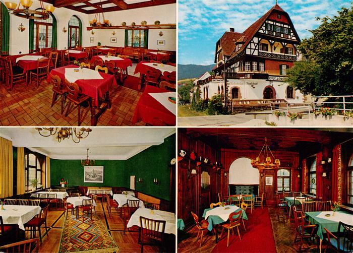 Alpirsbach Hotel Loewen Post Gastraeume