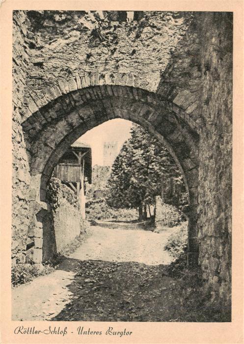 LoeRRACH Baden BW Roettler Schloss Unteres Burgtor