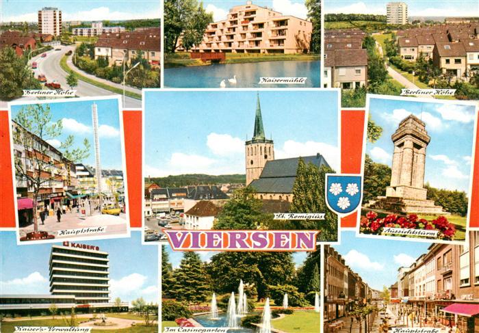 Viersen Berliner Hoehe Kaisermuehle Hauptstrasse St Remigius Aussichtsturm Kaise