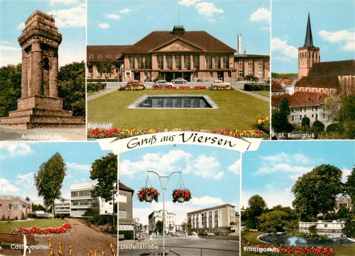 Viersen Aussichtsturm Bahnhof St Remigius Casinogarten Lindenstrasse Stadtgarten