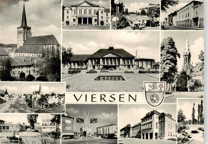 Viersen St Remigius Hauptstrasse Ev Kirche Casinogarten Bahnhof