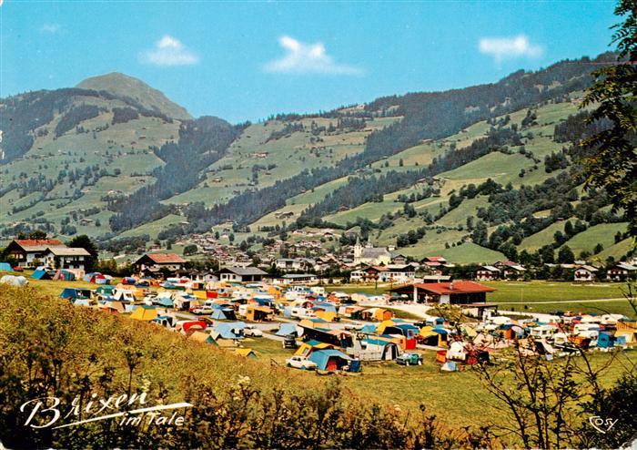 Brixen Thale Tirol AT Campingplatz mit Hoher Salve