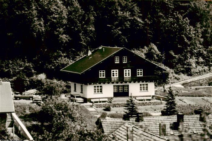 Trusetal Staatl Erholungsheim Glueck auf der DDR