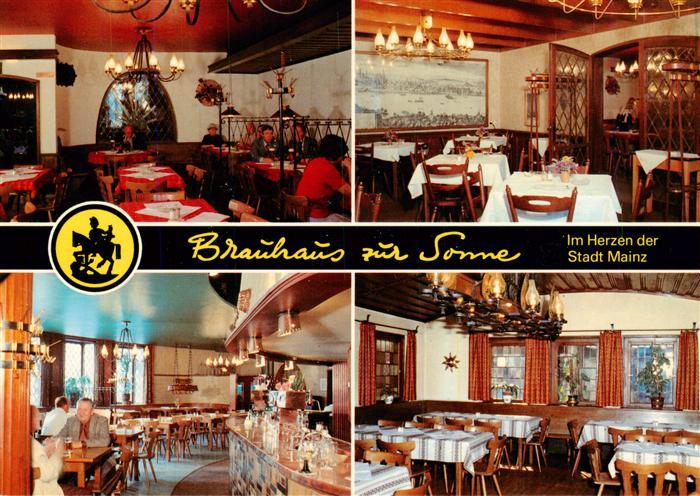 Mainz  Rhein Brauhaus zur Sonne