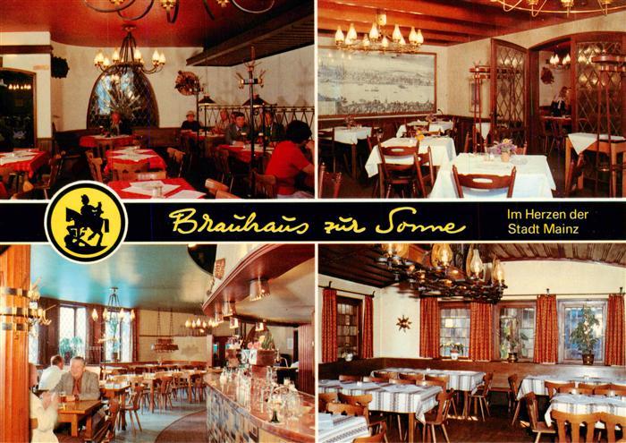 Mainz  Rhein Brauhaus zur Sonne Gastraeume