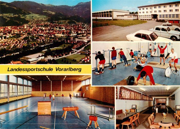 Dornbirn Vorarlberg AT Panorama Landessportschule Vorarlberg Details Kegelbahn