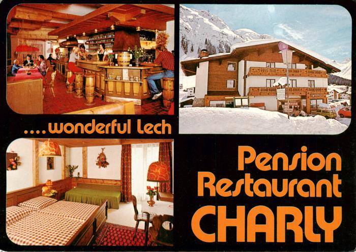 Lech Vorarlberg Pension Restaurant Charly Bar Zimmer